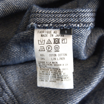 Y's Distressed Repair Painter Denim Jeans Size 1