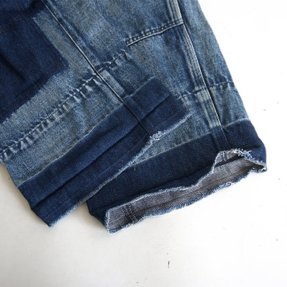 Y's Distressed Repair Painter Denim Jeans Size 1
