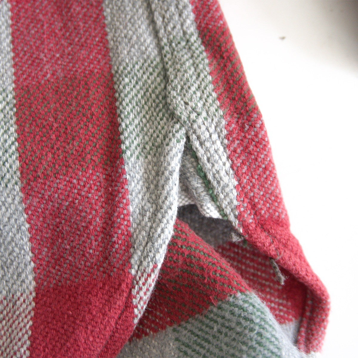 WAREHOUSE Block Check Flannel Shirt Gusseted Size XL