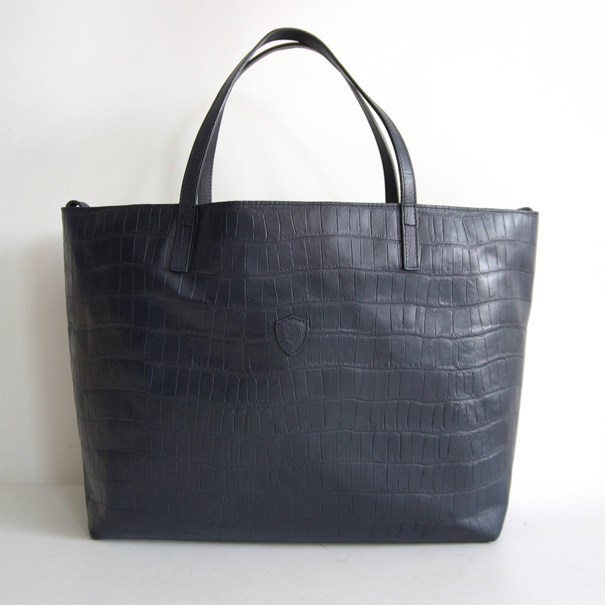 FELISI 11-91/SA Croc Embossed Leather ONE SIZE Tote Size ONE SIZE