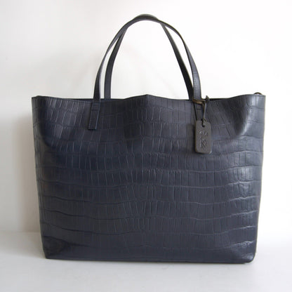 FELISI 11-91/SA Croc Embossed Leather ONE SIZE Tote Size ONE SIZE