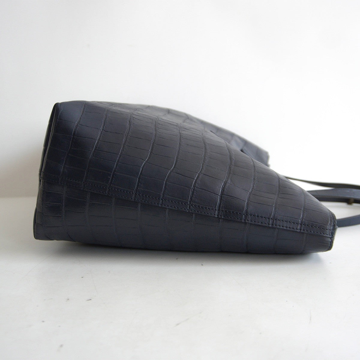 FELISI 11-91/SA Croc Embossed Leather ONE SIZE Tote Size ONE SIZE