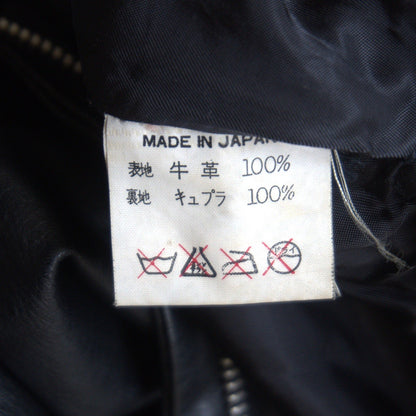 Y's for men Archive Black Cow Leather Pants Size L