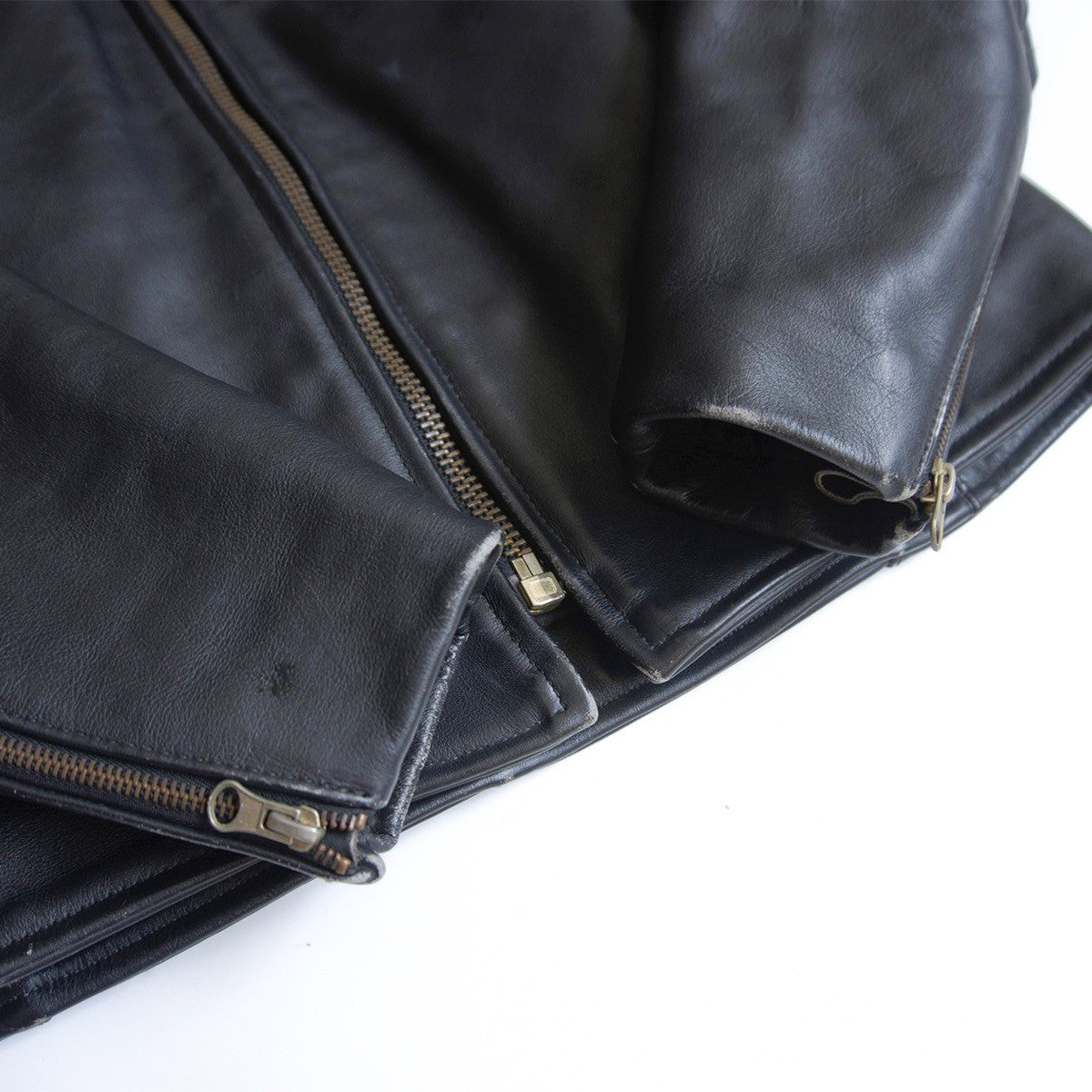 VANSON USA Made RJV Single Cowhide Rider Jacket Size 42