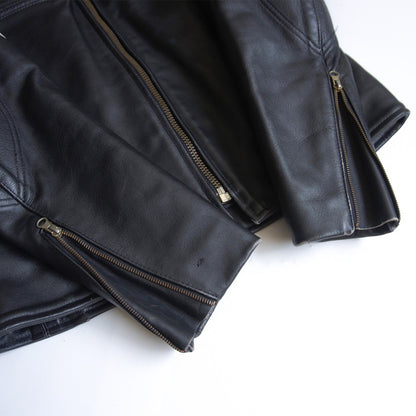 VANSON USA Made RJV Single Cowhide Rider Jacket Size 42