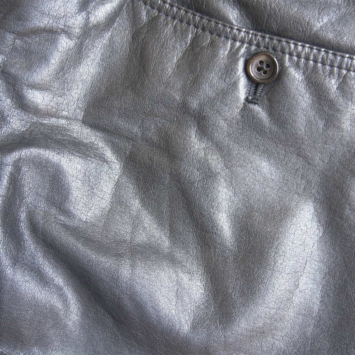 Y's for men Archive Black Cow Leather Pants Size L