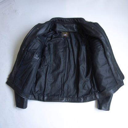 VANSON USA Made RJV Single Cowhide Rider Jacket Size 42