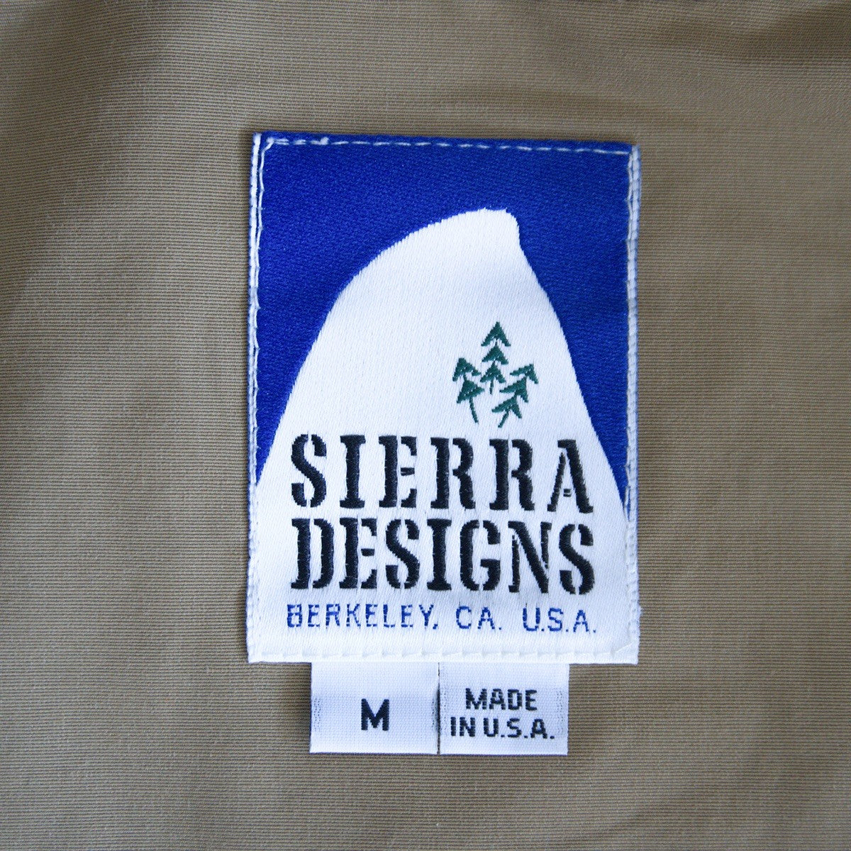 Sierra Designs USA Made 60/40 Mountain Parka Blue Jacket Size M
