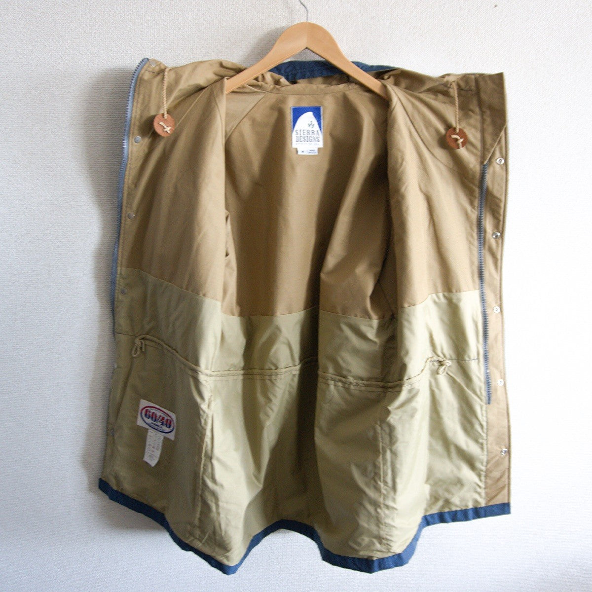 Sierra Designs USA Made 60/40 Mountain Parka Blue Jacket Size M