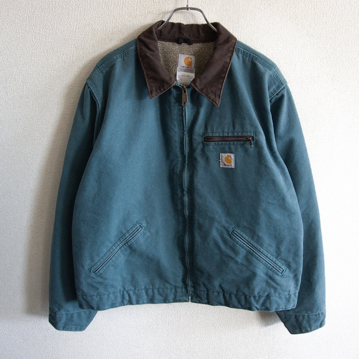 Carhartt Detroit Jacket Dark Teal Duck Size XL