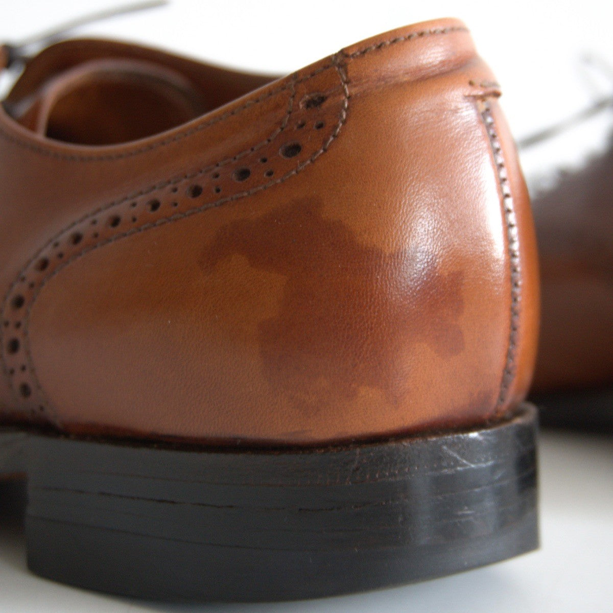 Alden 5404 Medallion Cap Toe Calfskin Dress Shoes Size 7