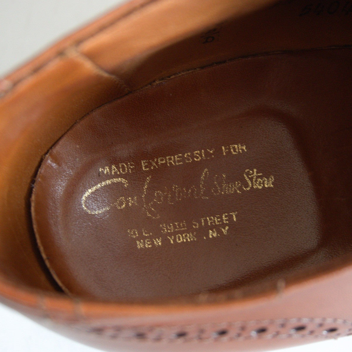 Alden 5404 Medallion Cap Toe Calfskin Dress Shoes Size 7
