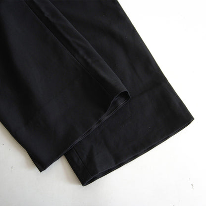 GIANNI VERSACE 90s Black Wide Slacks Pants Size 48