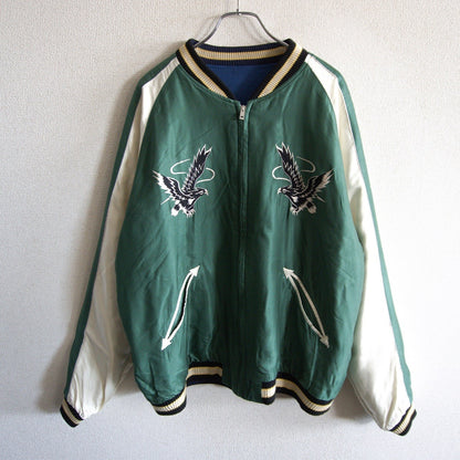 TAILOR TOYO Reversible Embroidered Souvenir Jacket Size XXL