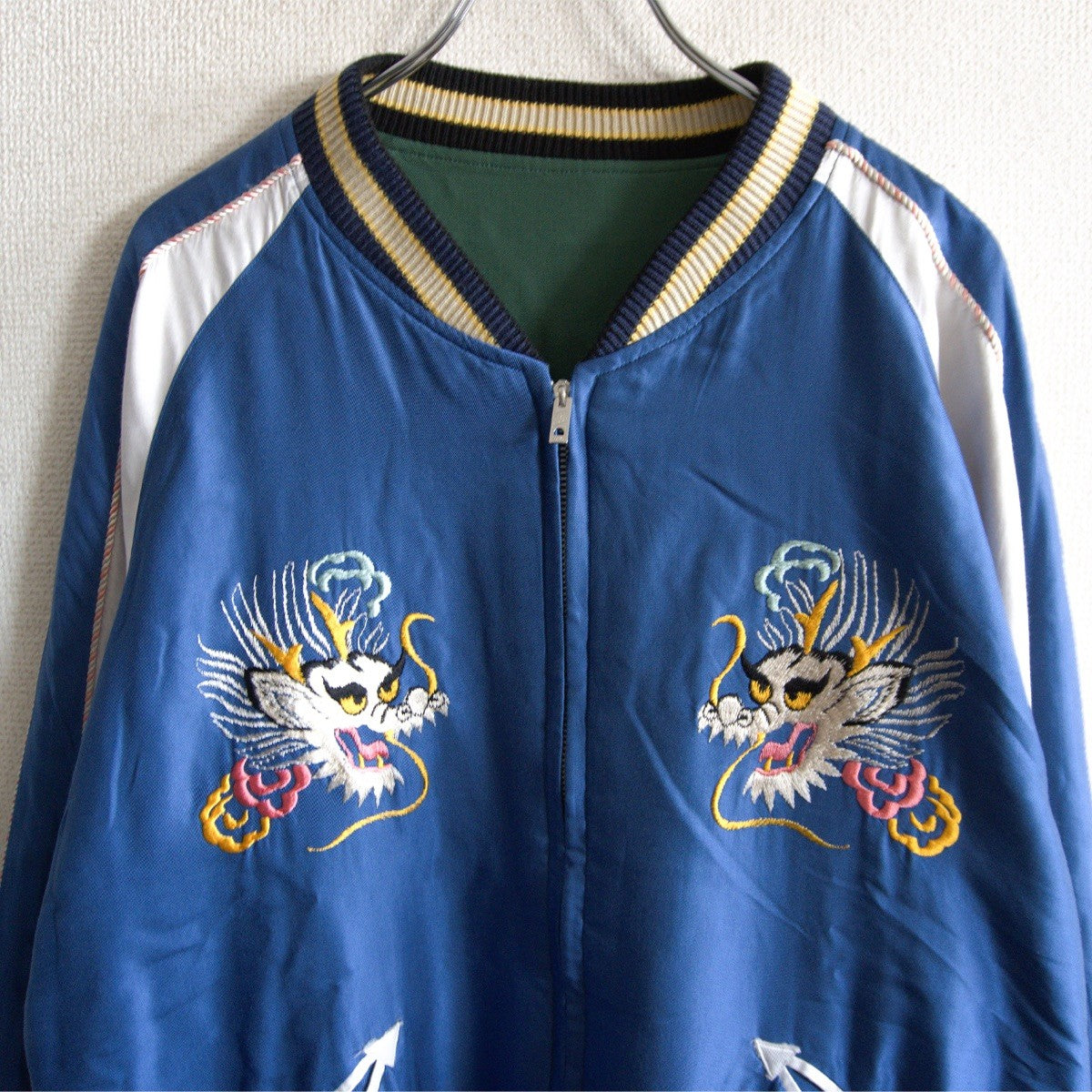 TAILOR TOYO Reversible Embroidered Souvenir Jacket Size XXL
