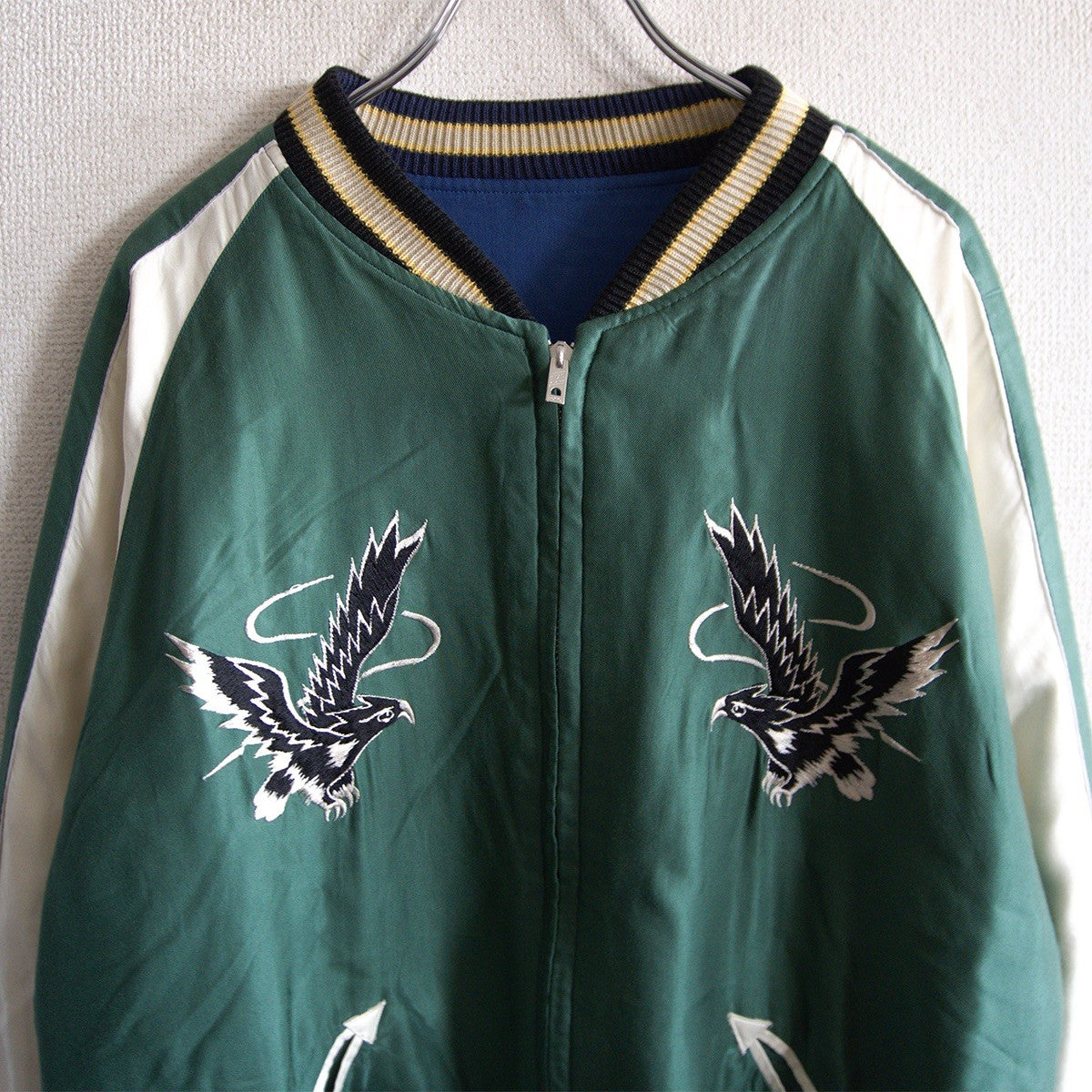 TAILOR TOYO Reversible Embroidered Souvenir Jacket Size XXL