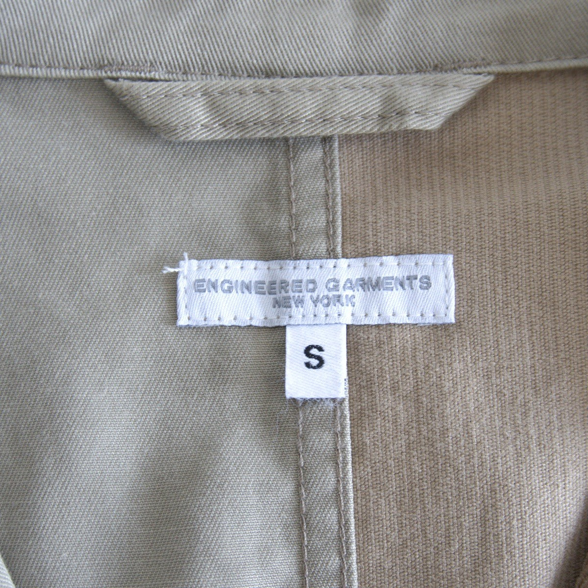 Engineered Garments Bedford Patchwork Work Jacket Size S