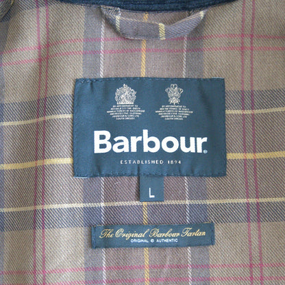 Barbour Spey Wax Jacket Short Brown Size L