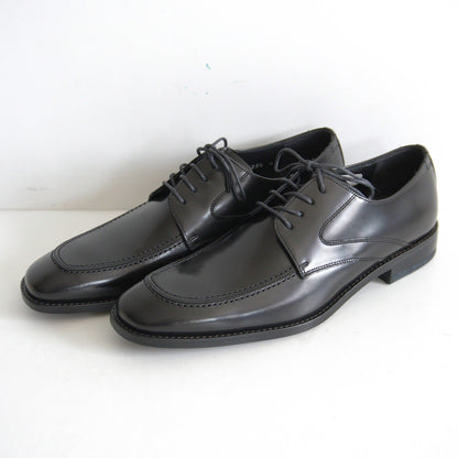 REGAL U-Tip Leather Dress Shoes Black Size 25.5