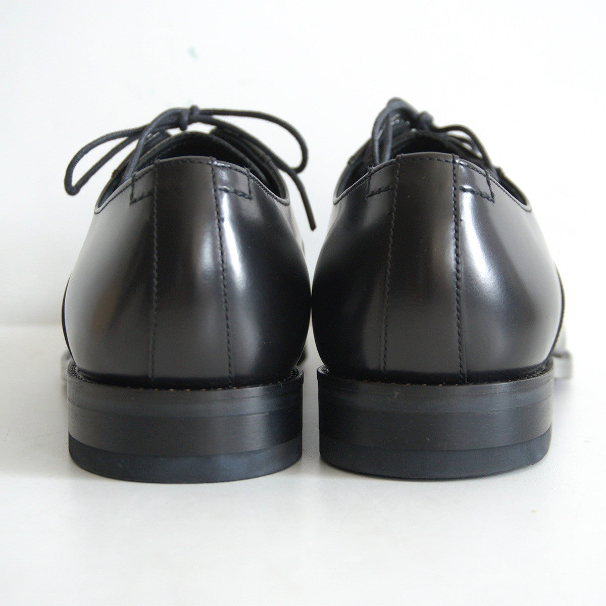 REGAL U-Tip Leather Dress Shoes Black Size 25.5
