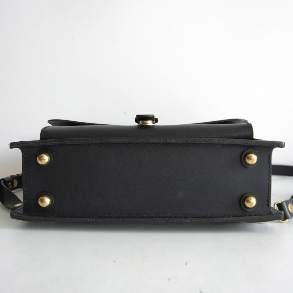 HERZ 1-Belt 3-Way Leather Business Bag Black Size ONE SIZE