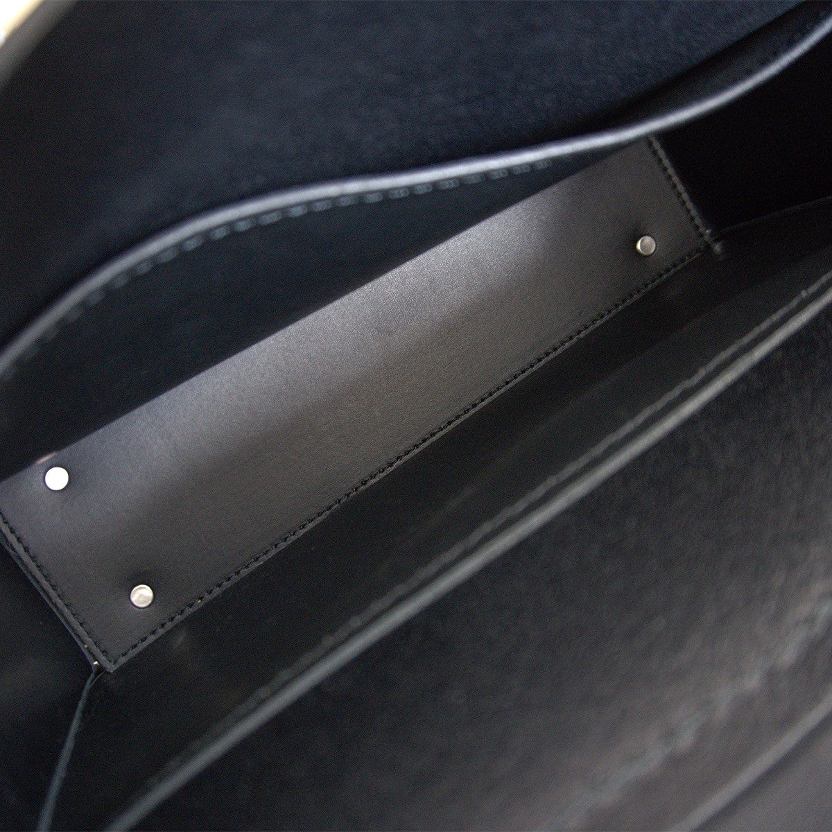 HERZ 1-Belt 3-Way Leather Business Bag Black Size ONE SIZE