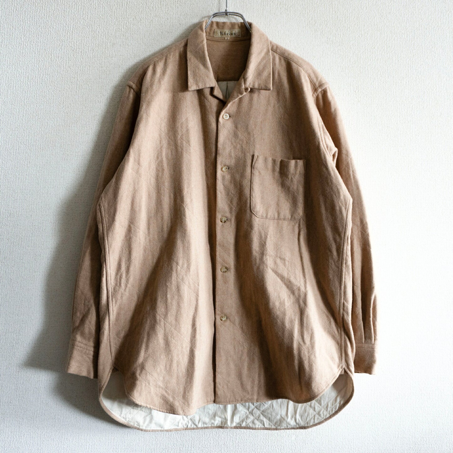 Y's for men SHIRT Wool Oversized Shirt Size L