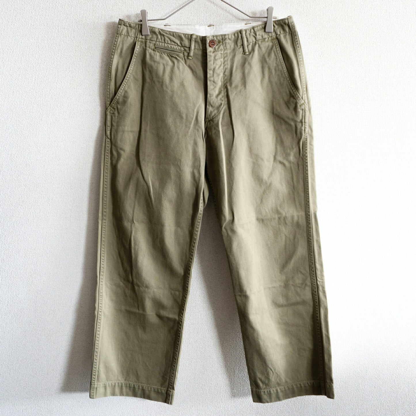 WAREHOUSE Lot.1082 Chino Pants Selvedge Weapon Cloth Size 34