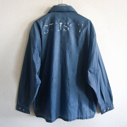 OLD STUSSY 90s USA Nylon Snap Button Jacket Size L