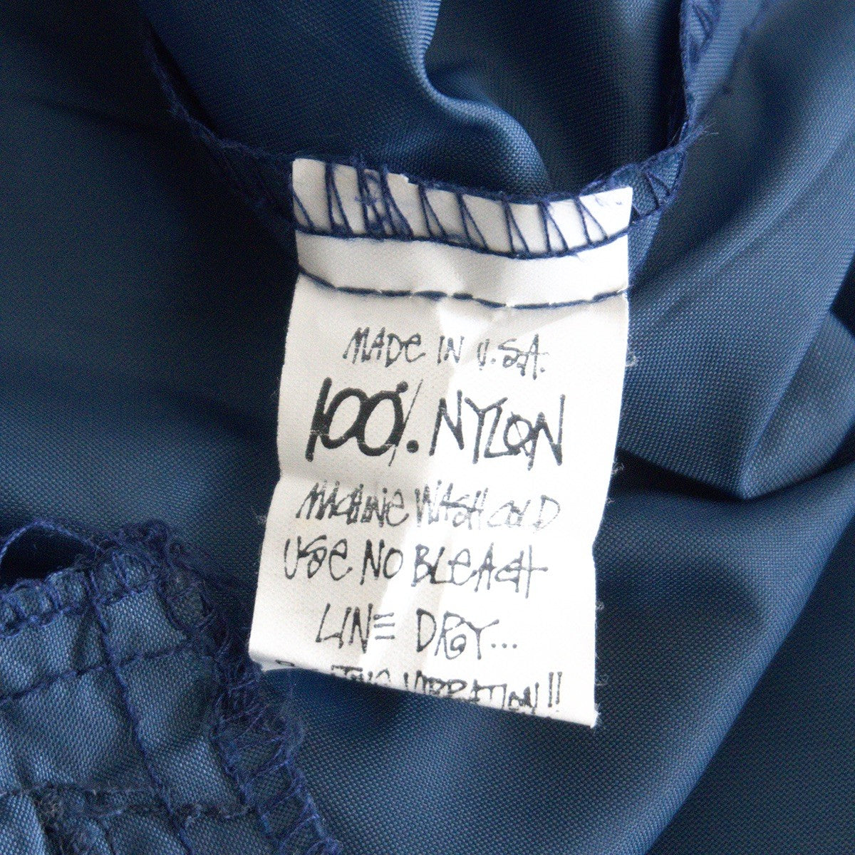OLD STUSSY 90s USA Nylon Snap Button Jacket Size L
