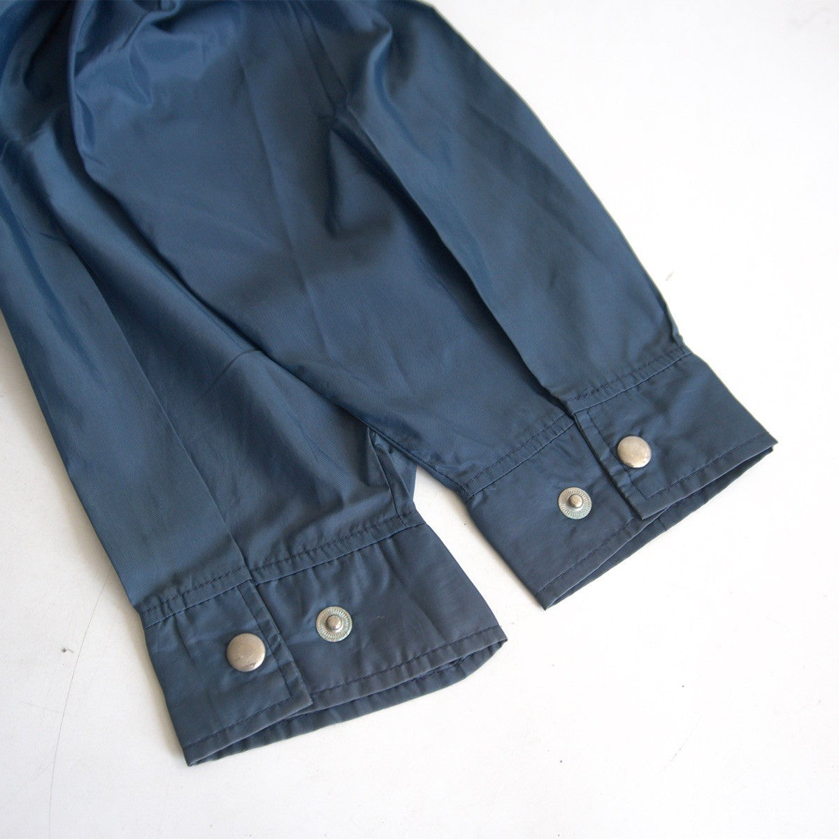 OLD STUSSY 90s USA Nylon Snap Button Jacket Size L