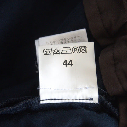 UMIT BENAN Navy Moleskin Easy Trousers Size 44