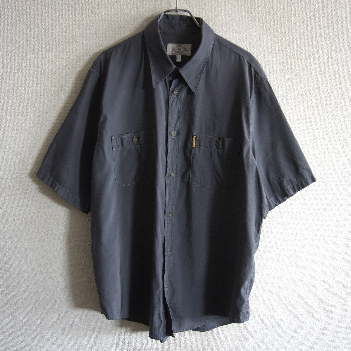 ARMANI JEANS 90s Oversized Short Sleeve Shirt Size L