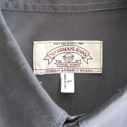 ARMANI JEANS 90s Oversized Short Sleeve Shirt Size L