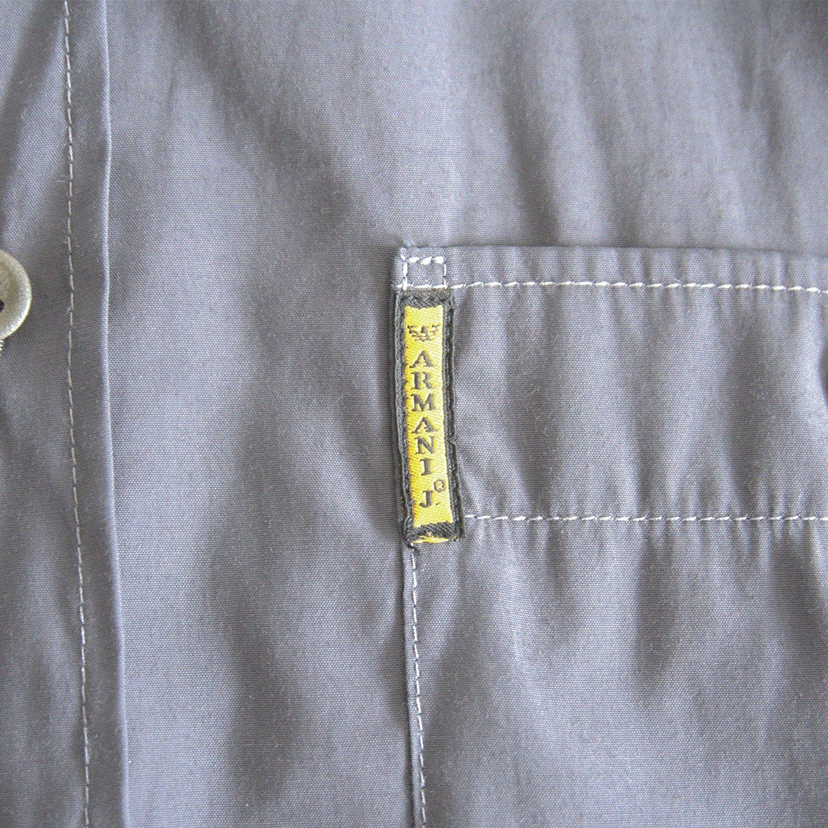 ARMANI JEANS 90s Oversized Short Sleeve Shirt Size L