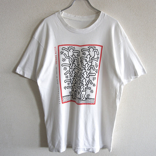 EDITIONS ON PAPER Tee Keith Haring Graphic T-Shirt Size M