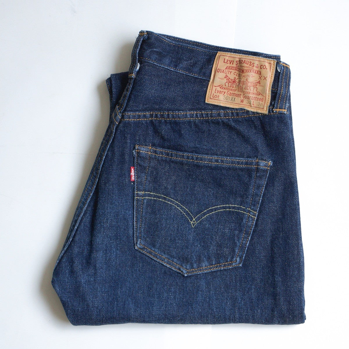 LEVI'S 501XX Big E Valencia Made Jeans Size 33x36 Size 33×36