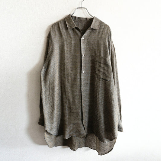 Y's for men Oversized Open Collar Shirt Size XL