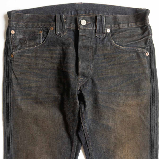 RRL Haitt Skinny Made in USA Western Denim Jeans Size 32×32