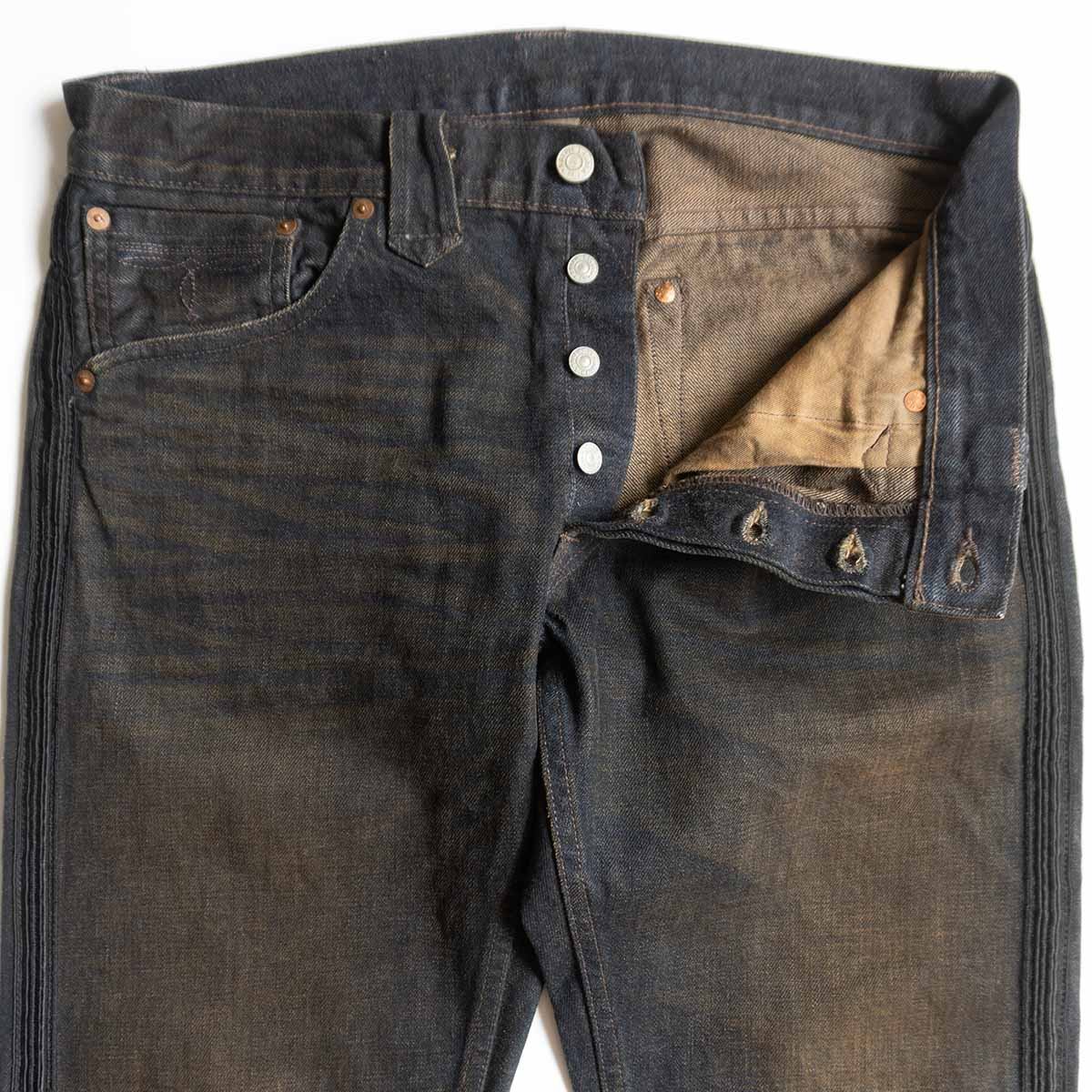 RRL Haitt Skinny Made in USA Western Denim Jeans Size 32×32