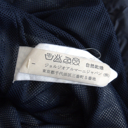 ARMANI JEANS 90s Navy Short Nylon Jacket Size 46