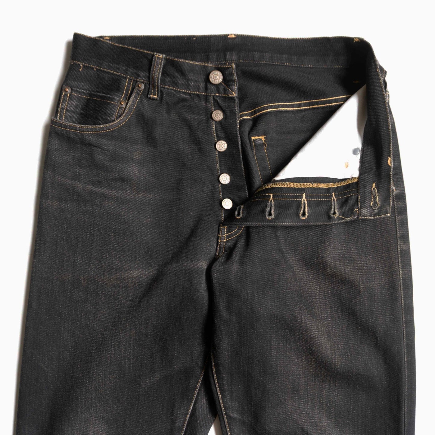 RRL Black Denim Jeans USA Made Size 40