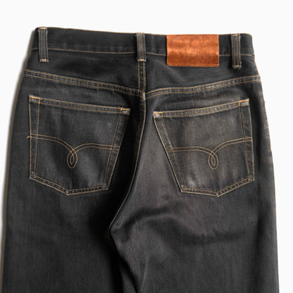 RRL Black Denim Jeans USA Made Size 40
