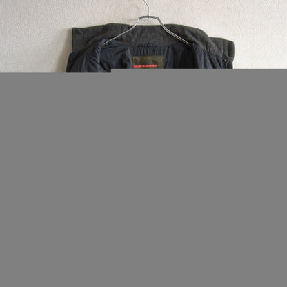 PRADA SPORT Gray Wool Zip Up Jacket SGV62 Size 46