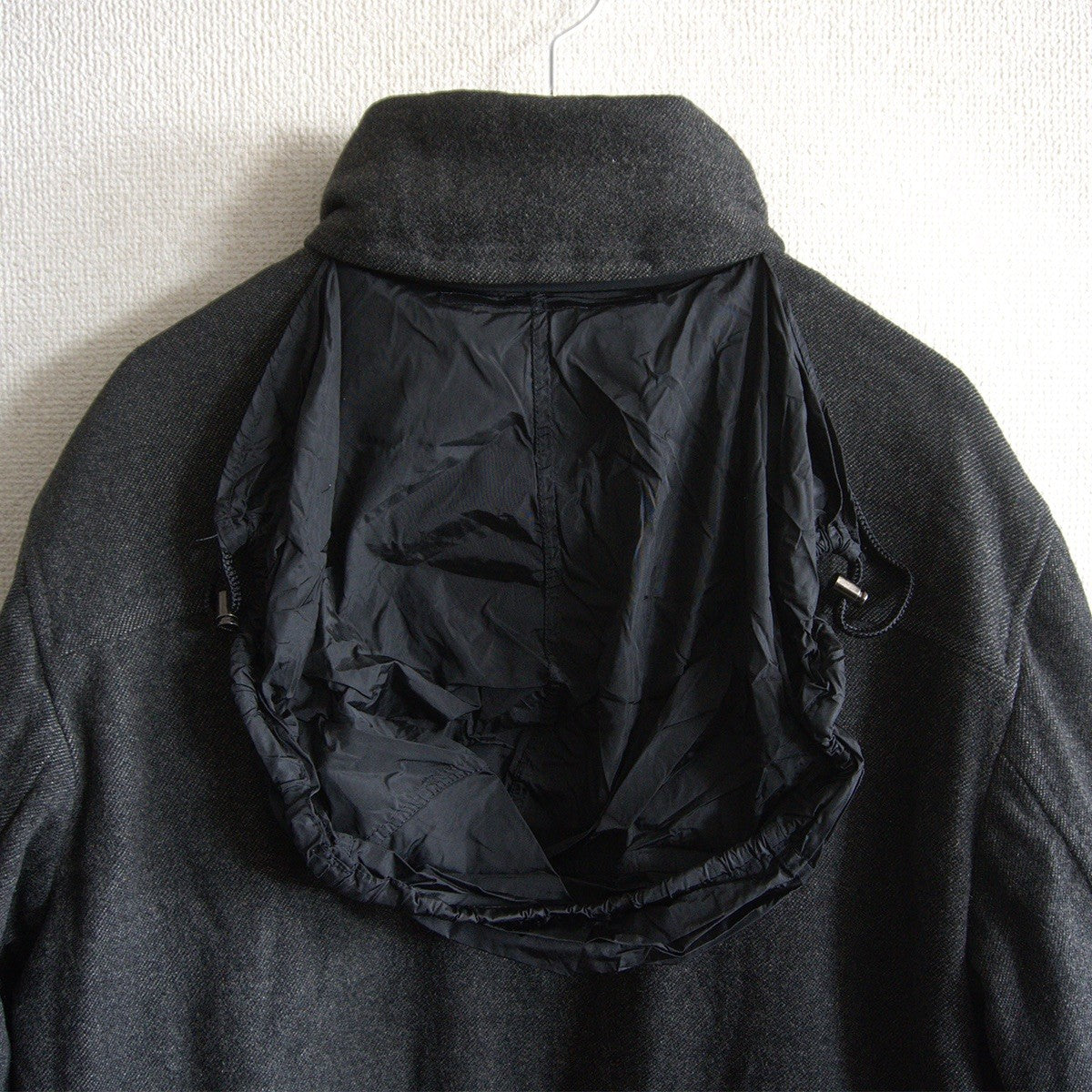 PRADA SPORT Gray Wool Zip Up Jacket SGV62 Size 46