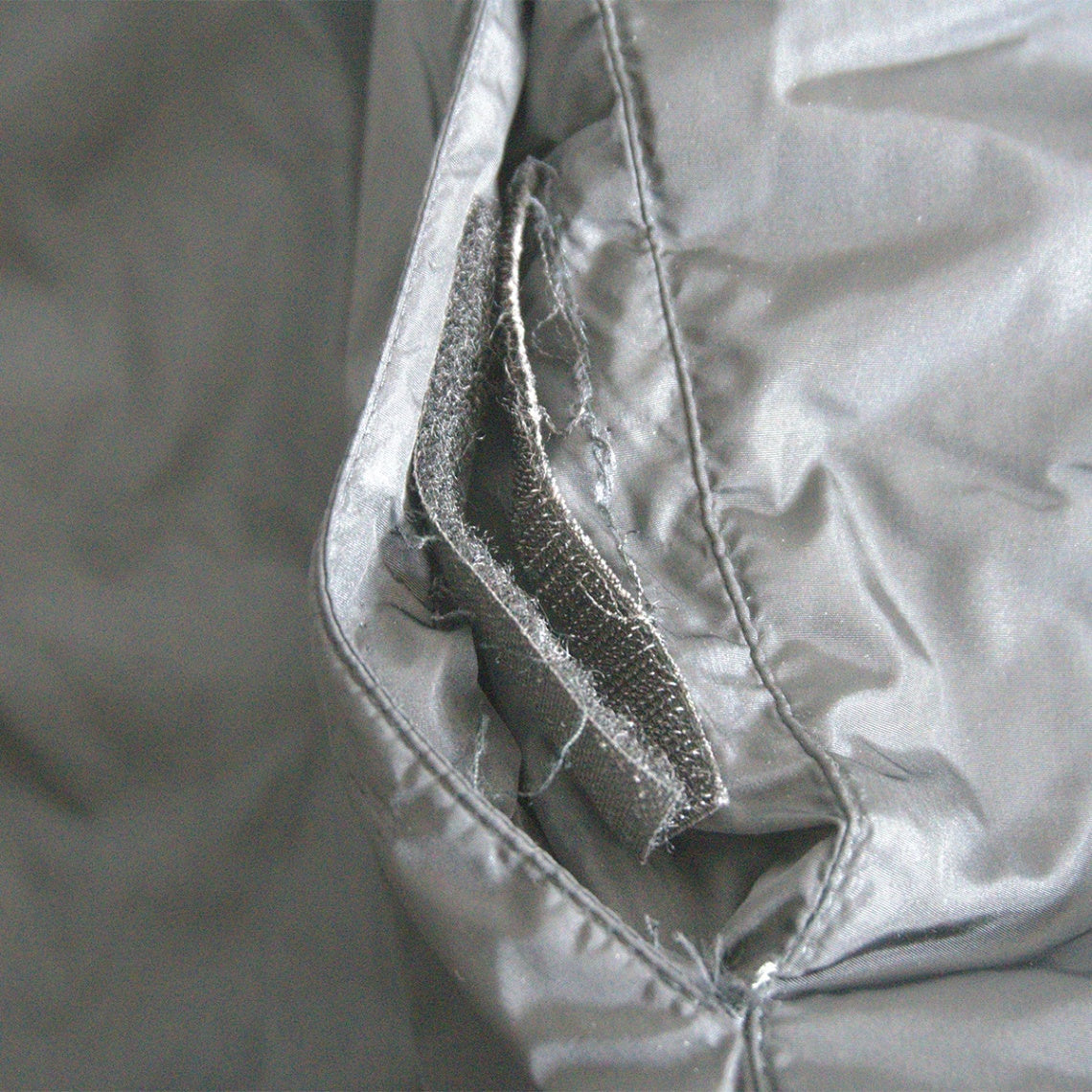 PRADA SPORT Gray Wool Zip Up Jacket SGV62 Size 46