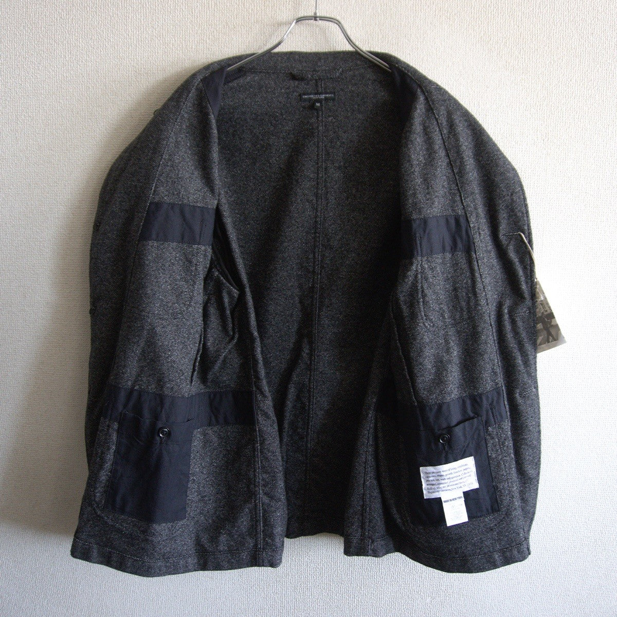 Engineered Garments Bedford Tweed Wool Jacket Gray Size M