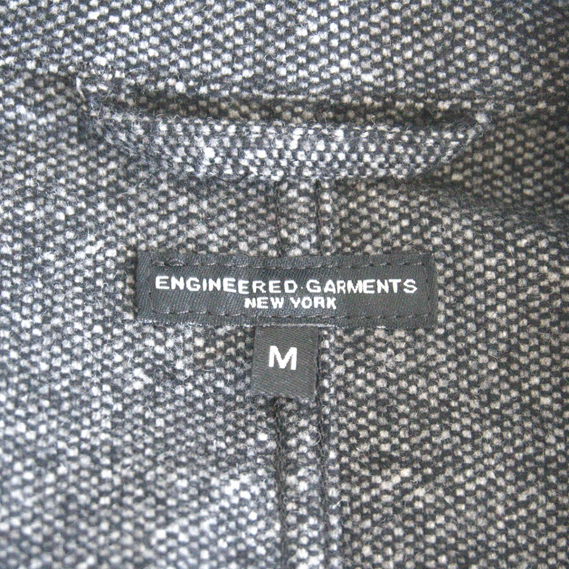 Engineered Garments Bedford Tweed Wool Jacket Gray Size M