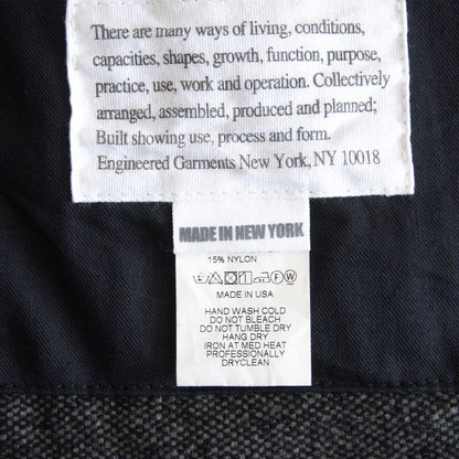 Engineered Garments Bedford Tweed Wool Jacket Gray Size M