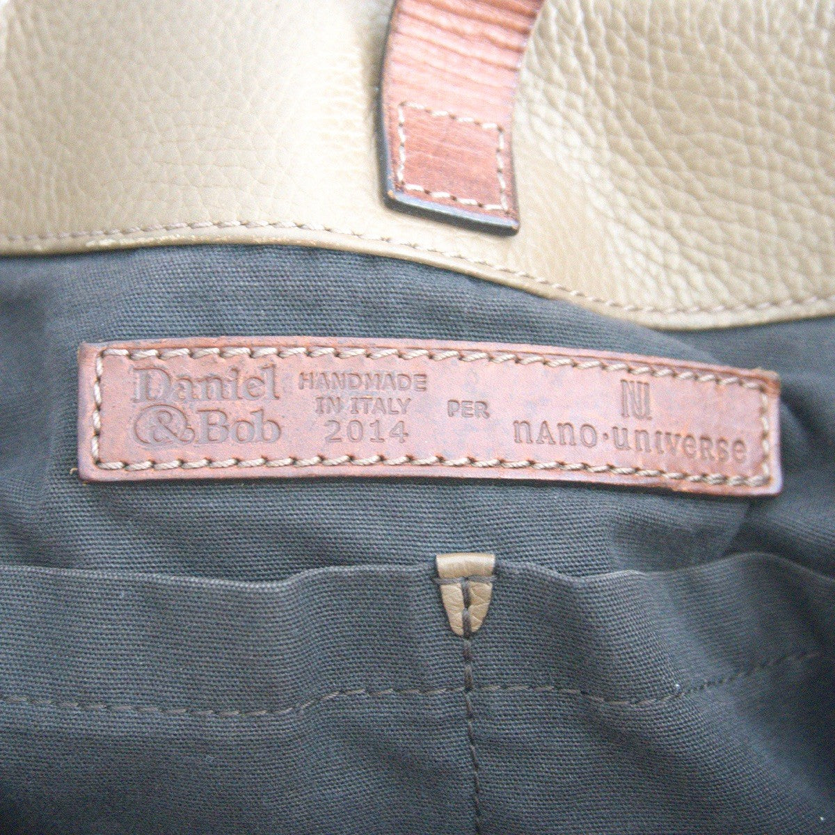 DANIEL&BOB Cercatore Leather 2-Way Tote Bag Size ONE SIZE